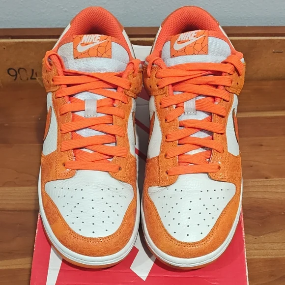 Nike Women's Sneakers Orange and White - Picture 4 of 13